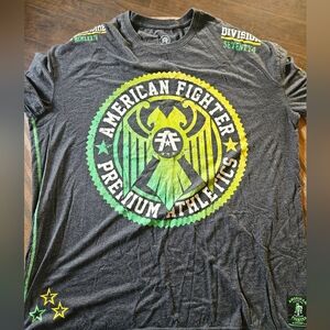 American Fighter BIG Men's T-shirt Anderson Black Athletic XXXL 3XL. #27